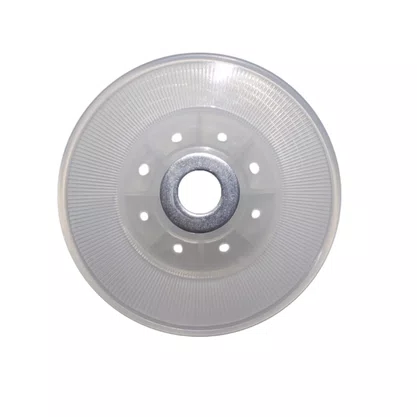 Base Disco Hookit PVC Rigido 4.1/2" Branco Disflex