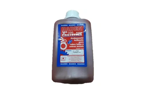 Base Verniz Antioxidante Protetiva VP500 Vermelho 1L Baden