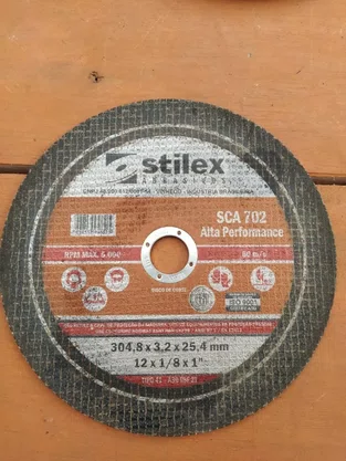 Disco de corte 12 X 3.2 X 1 SCA 702 Stilex
