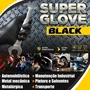 Luva Nitrílica Preta Super Glove T 08 CA 38645 Cx 50un Super Safety